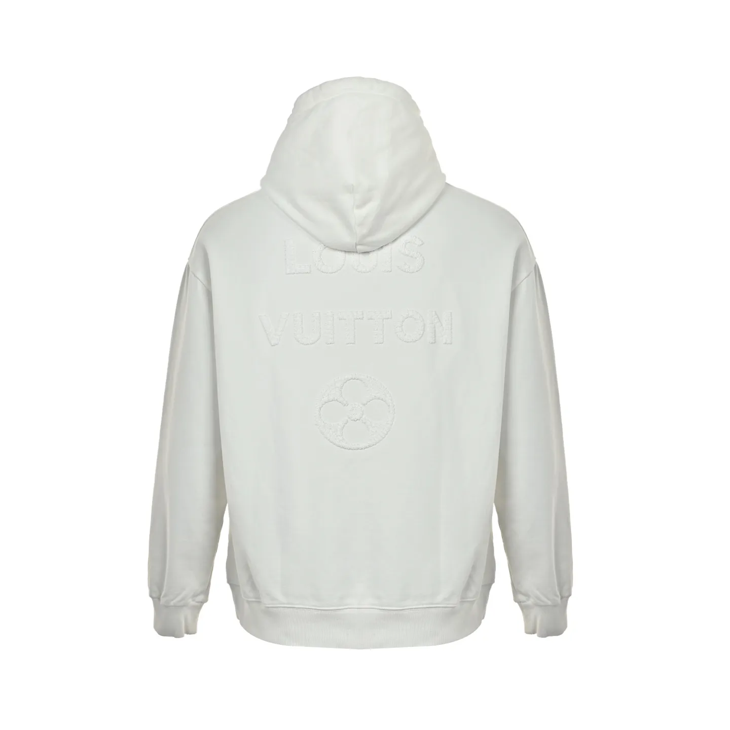 Louis Vuitton/Louis Vuitton dark woven letter logo embroidered hooded sweatshirt